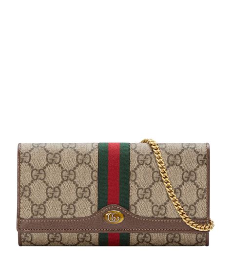 gucci ophidia card wallet|Gucci ophidia wallet on chain.